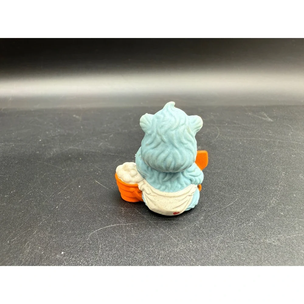 Vintage 1984 Baby Tugs Care Bears Figurine AGC Blue PVC Collectible‎
